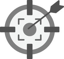 Target Icon Design Symbol vector