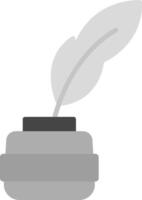 Quill Icon Design Symbol vector