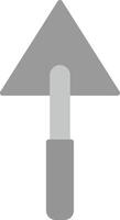 Triangular Shovel Icon Design Symbol vector