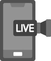 Streaming Icon Design Symbol vector