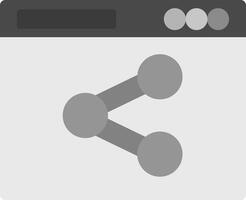 Share Icon Design Symbol vector