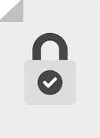 Lock Icon Design Symbol vector