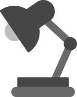 Desk Lamp Icon Design Symbol vector