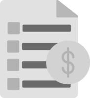 Invoice Icon Design Symbol vector