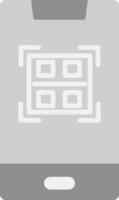 Qr Code Icon Design Symbol vector