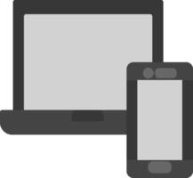 Responsive Icon Design Symbol vector
