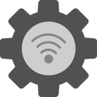 Setting Icon Design Symbol vector