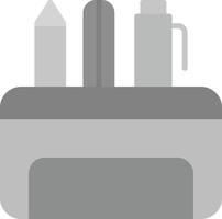 Pencil Case Icon Design Symbol vector