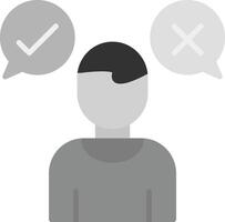 Decision Marker Icon Design Symbol vector