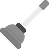 Plunger Icon Design Symbol vector