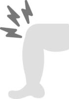 Pain Icon Design Symbol vector