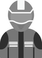 Racer Icon Design Symbol vector