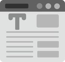 Copywriting Icon Design Symbol vector