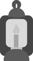 Oil Lamp Icon Design Symbol vector
