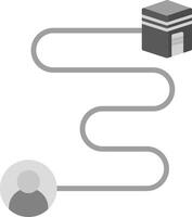 Route Icon Design Symbol vector