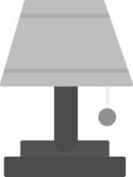 Table Lamp Icon Design Symbol vector