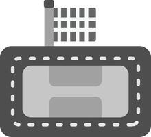 Race Track Icon Design Symbol vector