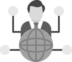 Outsource Icon Design Symbol vector
