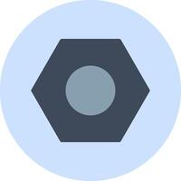 Nut Icon Design Symbol vector