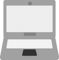 Laptop Icon Design Symbol vector