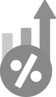 Increase Icon Design Symbol vector