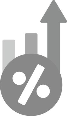 Increase Icon Design Symbol