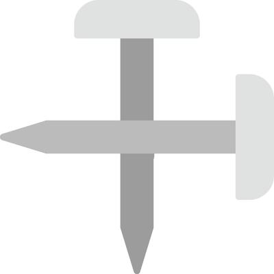 Nails Icon Design Symbol