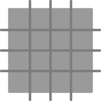 Grid Icon Design Symbol vector