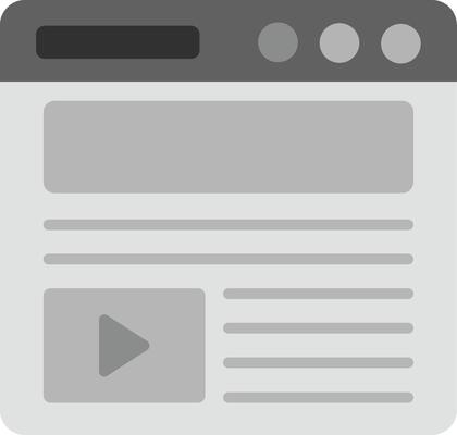 Content Marketing Icon Design Symbol