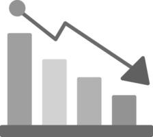 Depreciation Icon Design Symbol vector