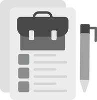 Job Description Icon Design Symbol vector