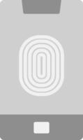 Fingerprint Icon Design Symbol vector