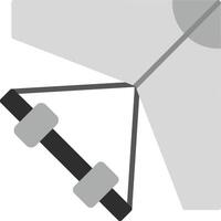 Glider Icon Design Symbol vector