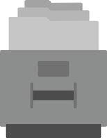 Filling Cabinet Icon Design Symbol vector