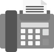 Fax Icon Design Symbol vector