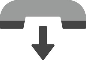 End Call Icon Design Symbol vector