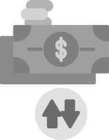 Cash Flow Icon Design Symbol vector