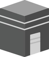 Kaaba Icon Design Symbol vector
