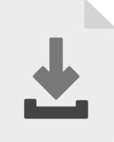 Download File Icon Design Symbol vector