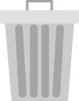 Dustbin Icon Design Symbol vector