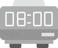 Digital Clock Icon Design Symbol vector