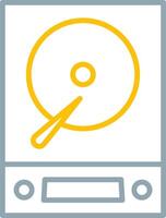Harddisk Icon Design Symbol vector
