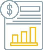 Statement Icon Design Symbol vector