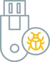 Usb Icon Design Symbol vector