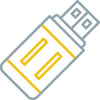 Usb Flash Drive Icon Design Symbol vector