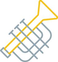 Trumpet Icon Design Symbol vector