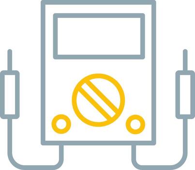 Voltmeter Icon Design Symbol vector
