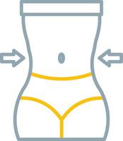 Waist Icon Design Symbol vector