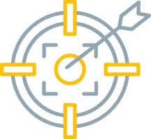 Target Icon Design Symbol vector