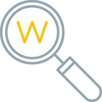 Keyword Icon Design Symbol vector